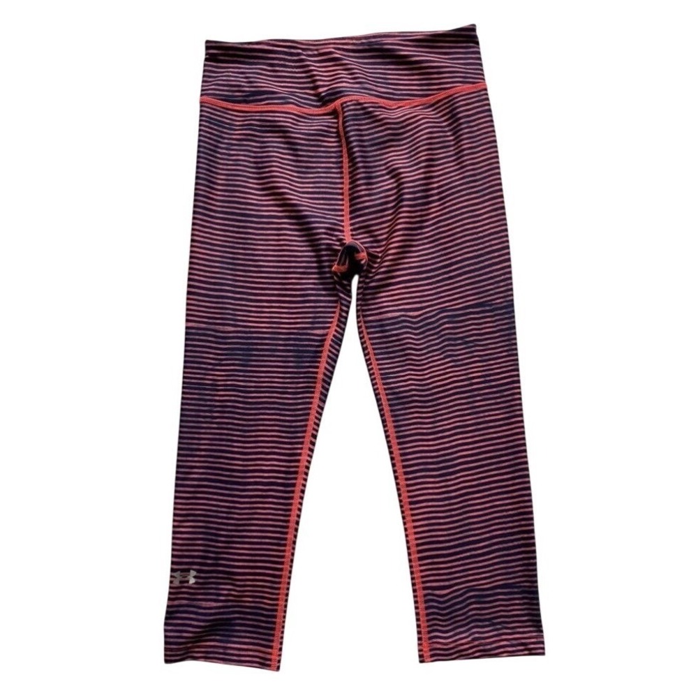 Under Armour Capri Leggings Women's Size Small Compression HeatGear Stretchy